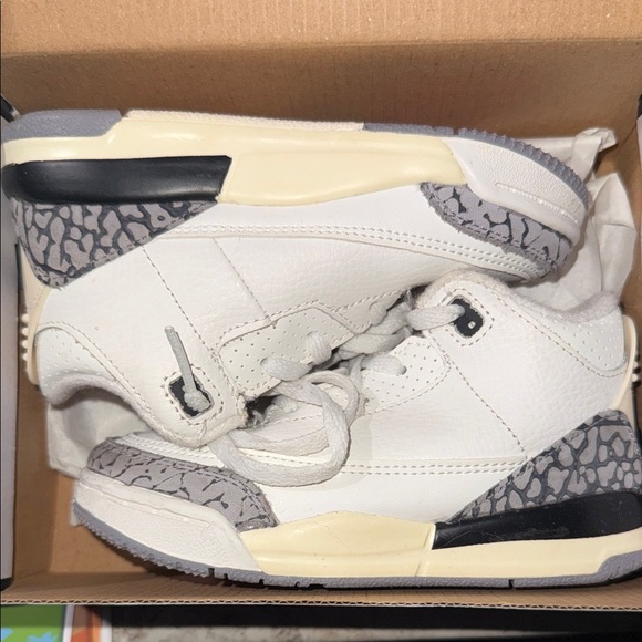 Jordan Other - Jordan Kids White and Black Sneakers